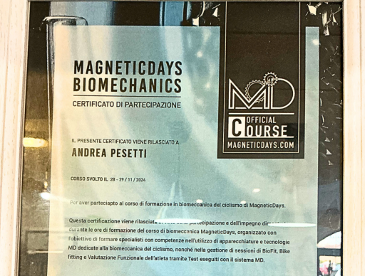 Attestato Biomeccanica Andrea Pesetti